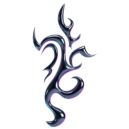 Tatouage tribal  3D Icon