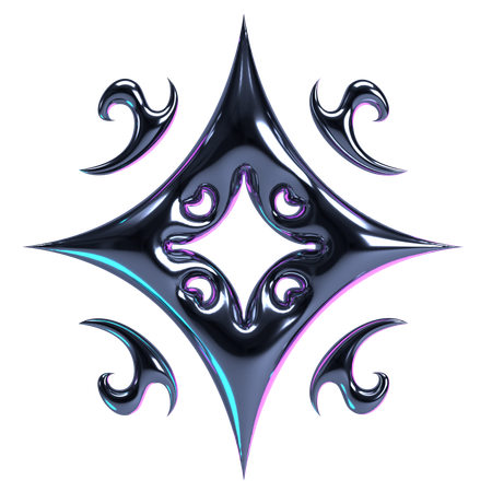 Tatouage tribal  3D Icon