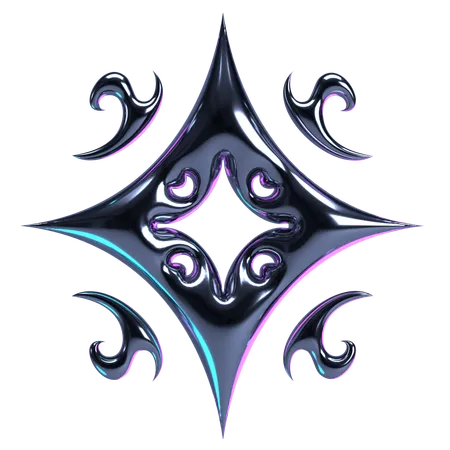 Tatouage tribal  3D Icon