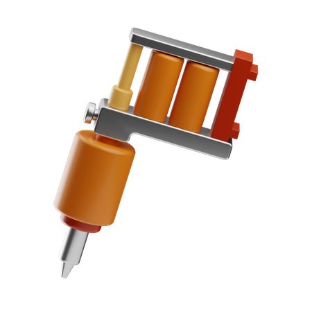 Tattoo Machine  3D Icon
