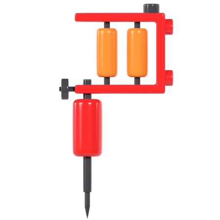 Tätowiermaschine  3D Illustration