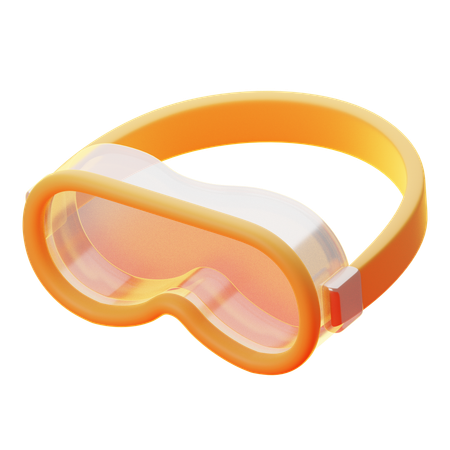 Tauchbrille  3D Icon