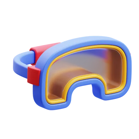 Taucherbrillen  3D Icon