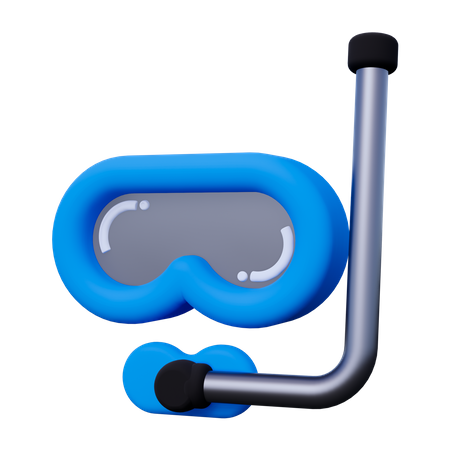 Taucherbrille  3D Icon