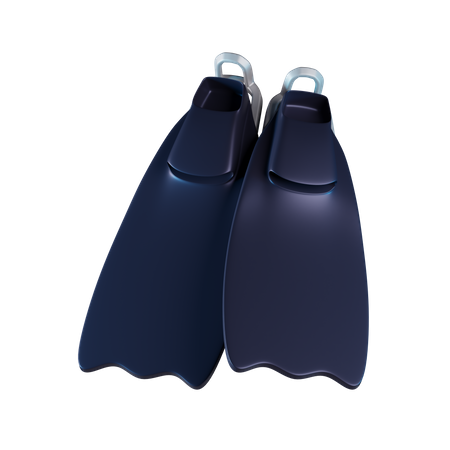 Taucherflosse  3D Icon