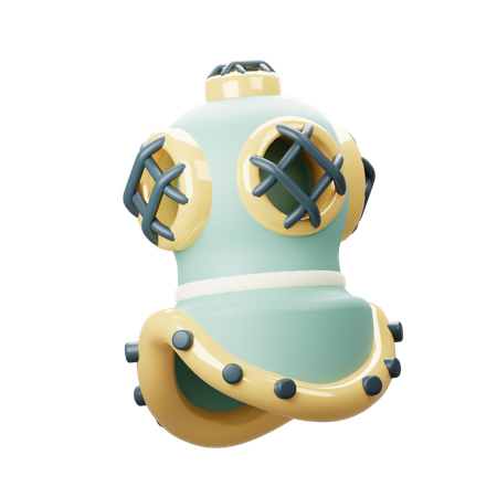 Taucherhelm  3D Icon