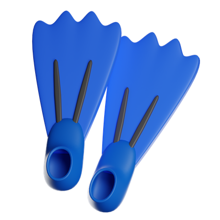 Tauchflossen  3D Icon