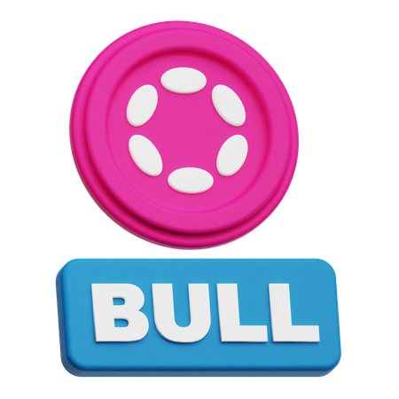 Taureau à pois  3D Icon
