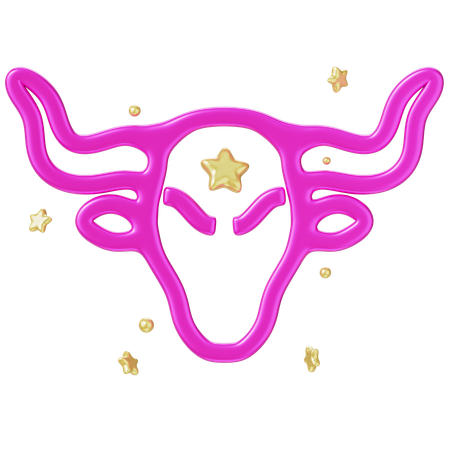 Taurus  3D Icon