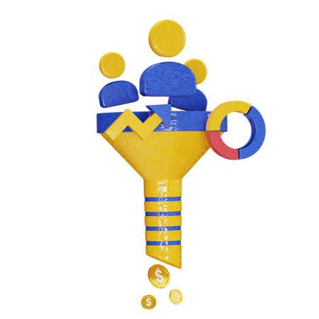 Taux de conversion  3D Icon