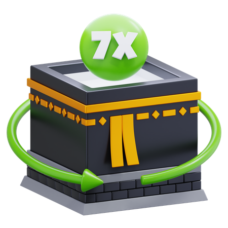 Tawaf  3D Icon
