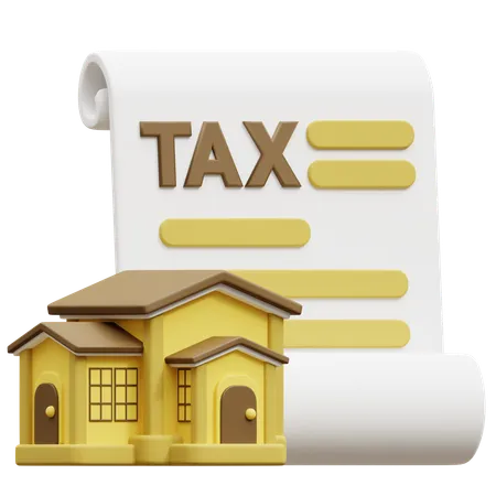 Tax  3D Icon