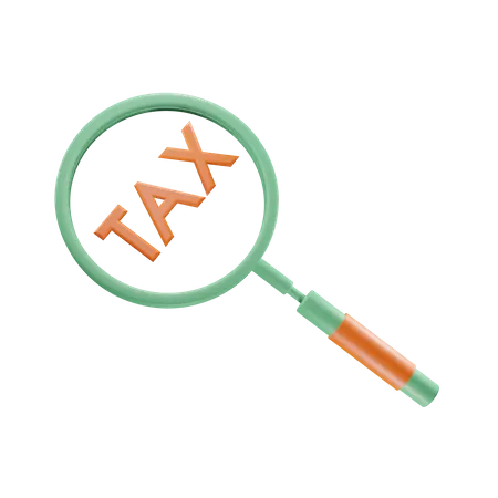 Tax  3D Icon