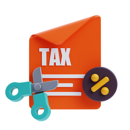 Tax  3D Icon