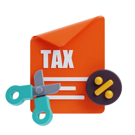 Tax  3D Icon