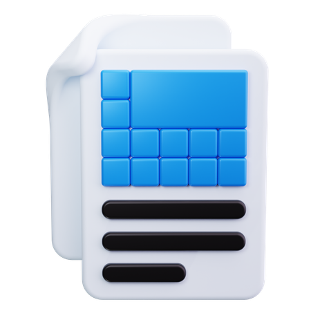 Tax  3D Icon