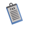 3d tax illustration
