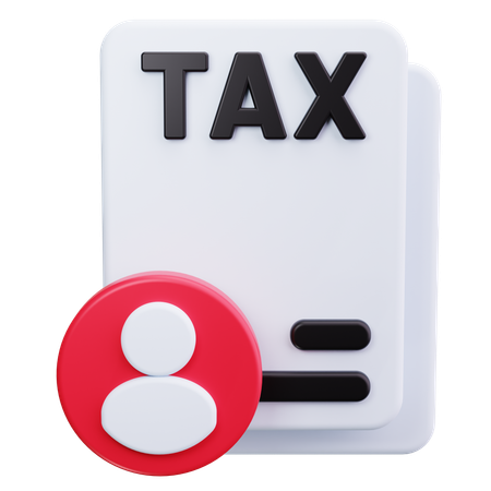 Tax Advisor  3D Icon