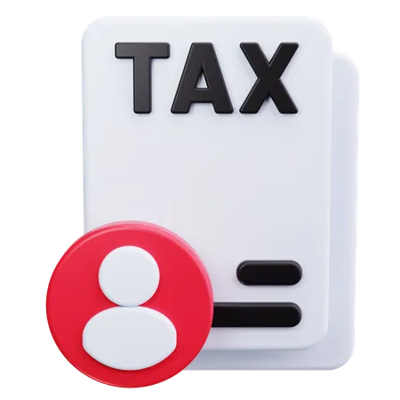 Tax Advisor  3D Icon