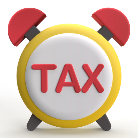 Tax Alarm  3D Icon