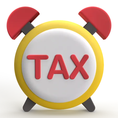 Tax Alarm  3D Icon