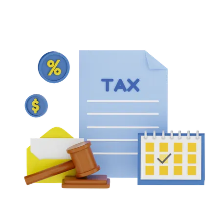 Tax Amnesty  3D Icon