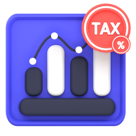 Tax Analysis  3D Icon