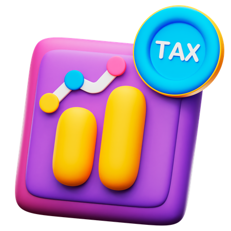 Tax Analystic 3D Icon