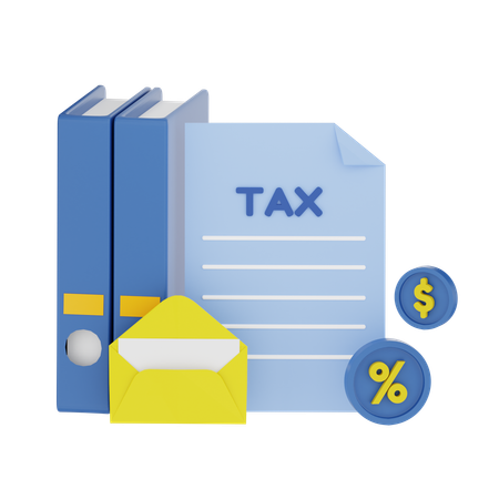 Tax Audit  3D Icon