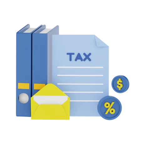 Tax Audit  3D Icon