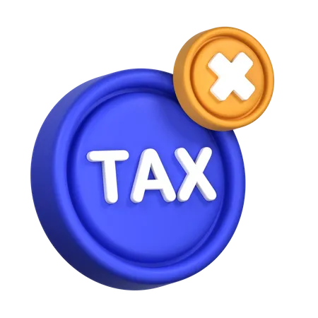 Tax Avoidance  3D Icon