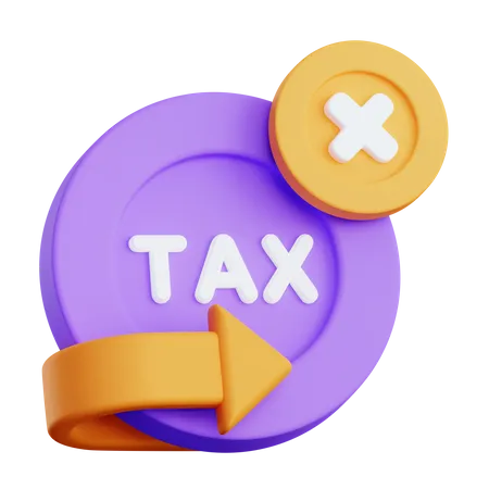 Tax Avoidance  3D Illustration