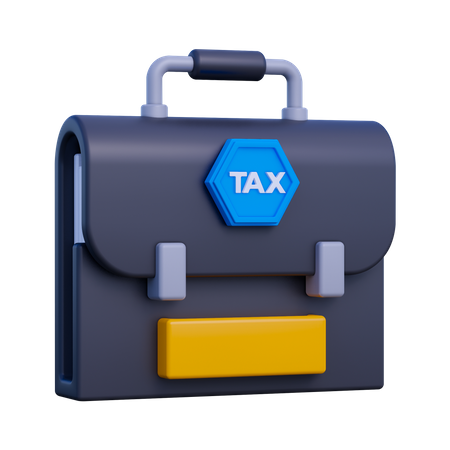 Tax Bag  3D Icon