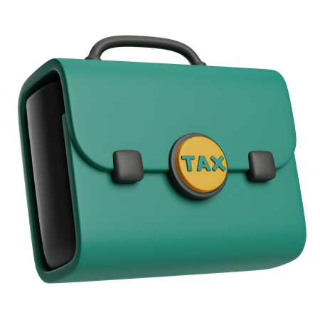 Tax Bag  3D Icon