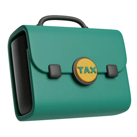 Tax Bag  3D Icon