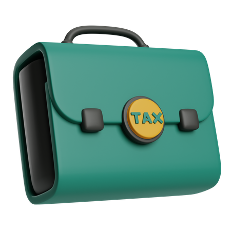 Tax Bag  3D Icon