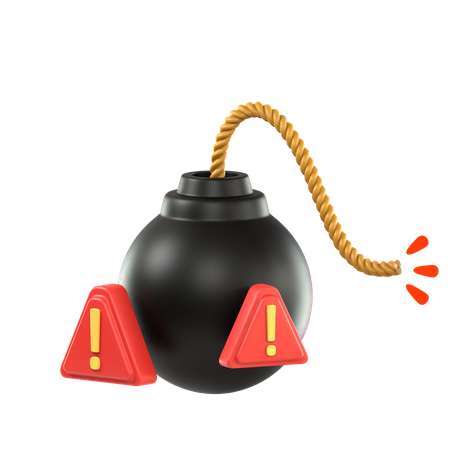 Tax Bomb  3D Icon