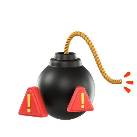 Tax Bomb  3D Icon