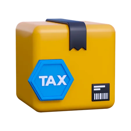 Tax Box  3D Icon