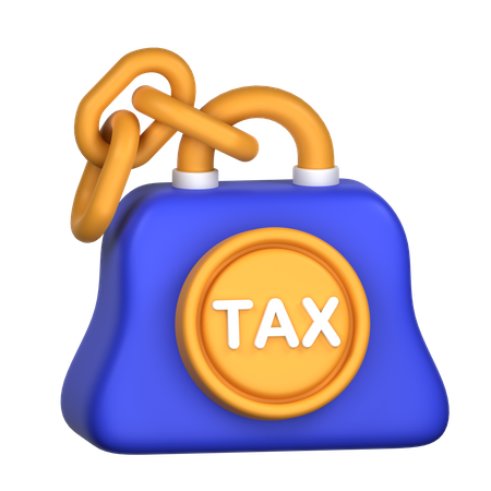 Tax Burden  3D Icon