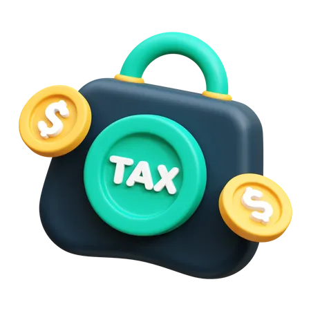 Tax Burden  3D Icon