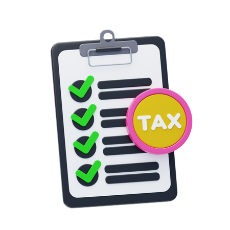 Tax Compliance  3D Icon