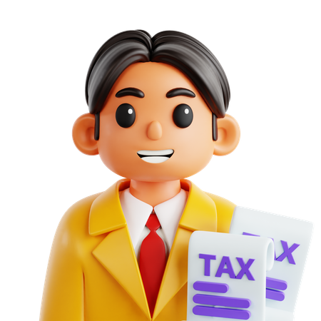 税コンサルタン  3D Icon