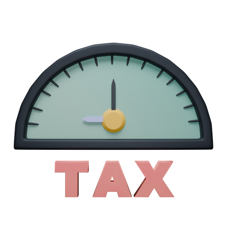 Tax Data Dashboard  3D Icon