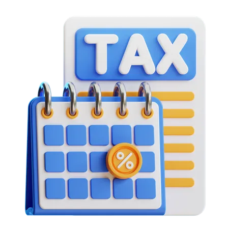 Tax Day  3D Icon