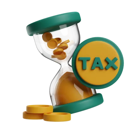 Tax Deadline  3D Icon