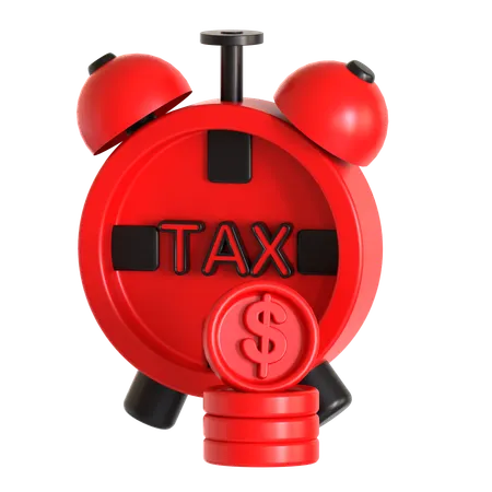 Tax Deadline  3D Icon