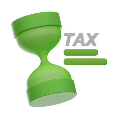 Tax Deadline  3D Icon