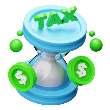 Tax Deadline  3D Icon