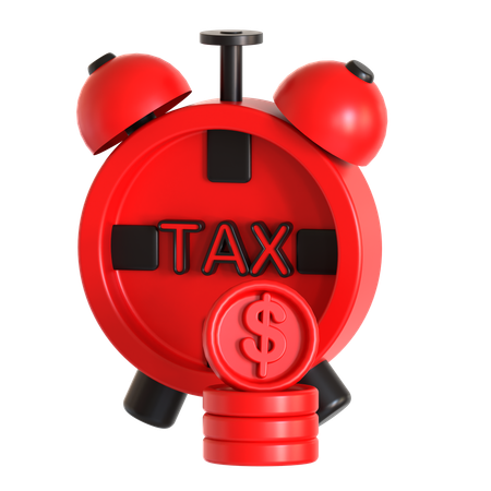 Tax Deadline  3D Icon